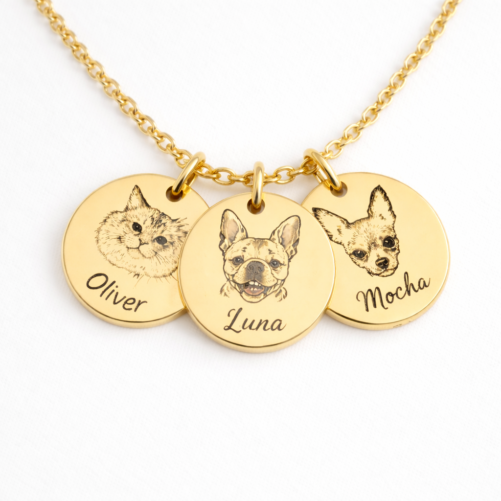 MYPETTO Tier Porträtkette