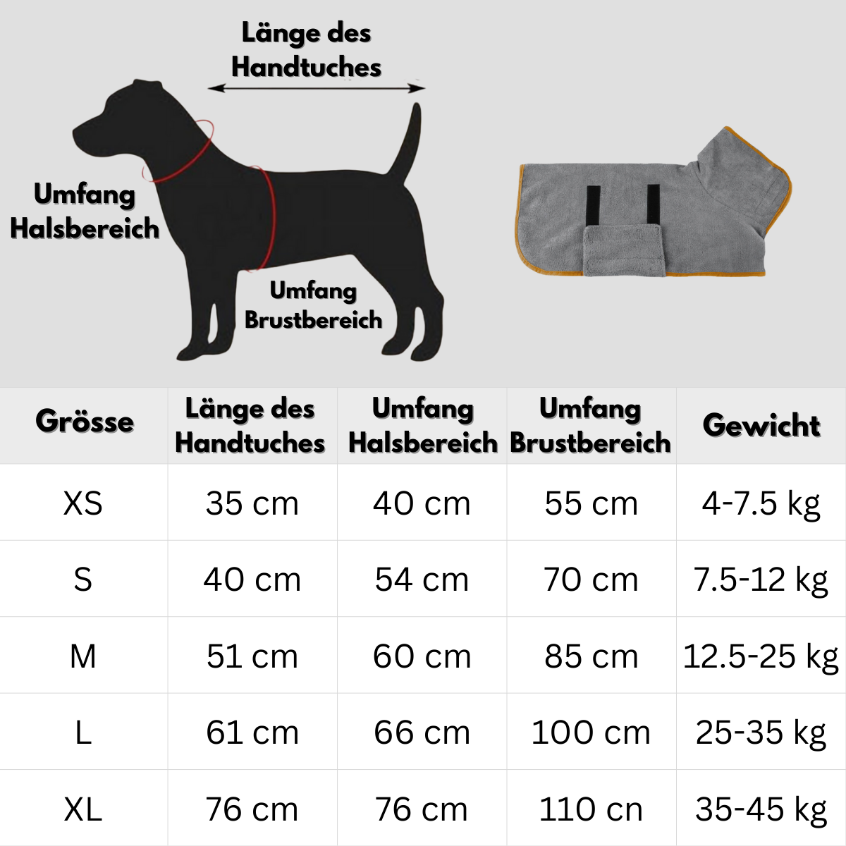 DryDog Hundehandtuch
